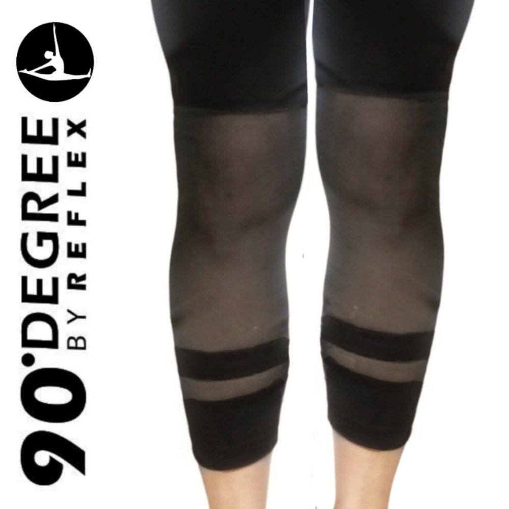 Brand New Leggings w Mesh Panel